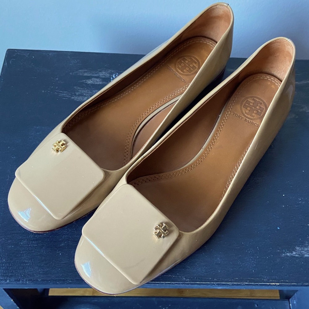 Tory Burch Yardley Patent Leather Flat